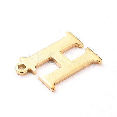 PVD Vacuum Plating  304 Stainless Steel Charms STAS-H112-H-G-1