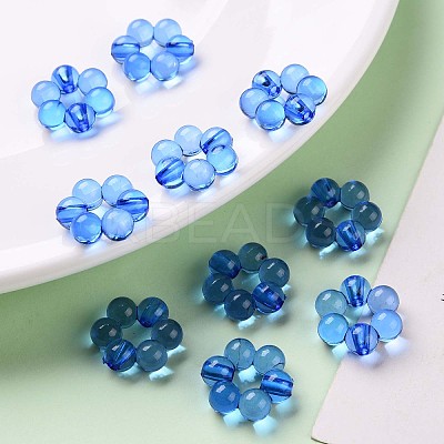 Transparent Acrylic Bead Frames TACR-S153-01A-86-1