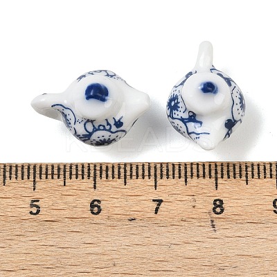 Handmade Porcelain Pendants LS-PORC-Z007-06B-1