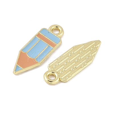 School Supplies Alloy Enamel Pandants FIND-M083-03C-G01-1