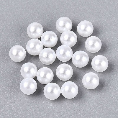 ABS Imitation Pearl Acrylic Beads OACR-S011-5mm-02-1