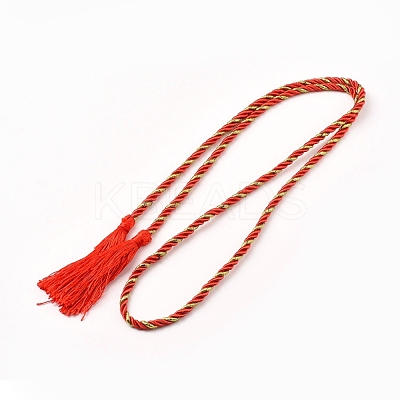 Curtain Tassel Tieback Rope AJEW-WH0104-26D-1