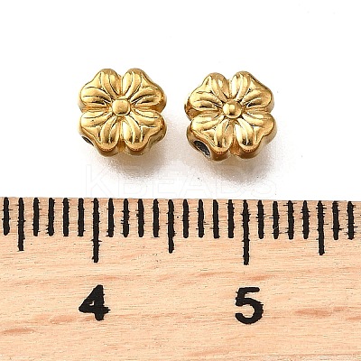 304 Stainless Steel Beads STAS-V009-04G-1