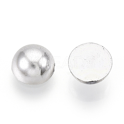 ABS Plastic Cabochons OACR-S034-8mm-02-1