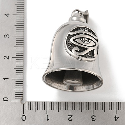 304 Stainless Steel Big Pendants STAS-Z097-01AS-01-1