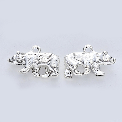 Tibetan Style Alloy Pendants X-TIBE-R316-020AS-RS-1