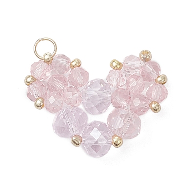 Glass Pendantns PALLOY-MZ01145-03-1