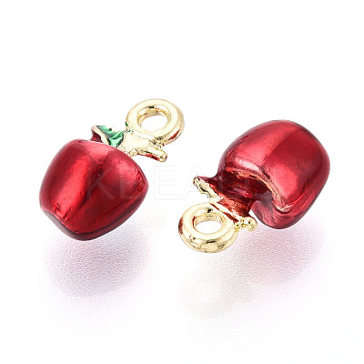 Alloy Enamel Charms PALLOY-T090-51-1