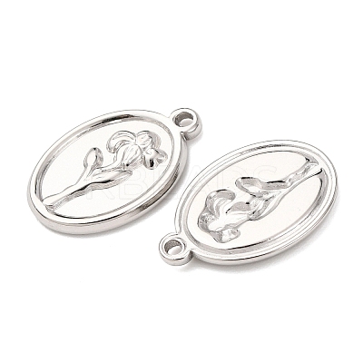 304 Stainless Steel Pendants STAS-I358-12P-03-1