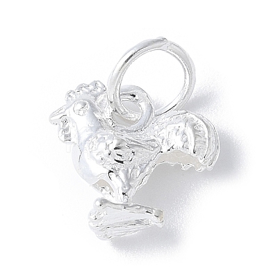 925 Sterling Silver 3D Chinese Zodiac Charms STER-P066-01S-10-1