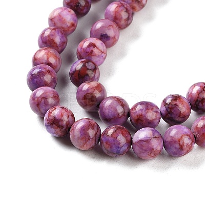 Natural Turquoise Dyed Beads Strands TURQ-U001-02D-1