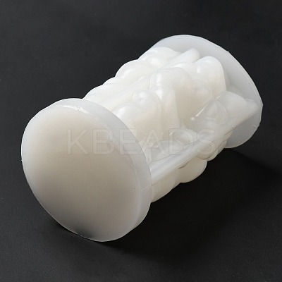 Embossed Pillar DIY Candle Silicone Molds CAND-B001-01-1