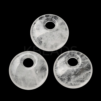 Natural Quartz Crystal Pendants G-H073-05G-1