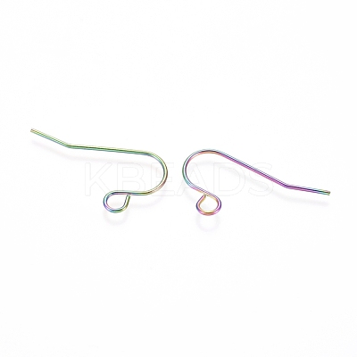 Ion Plating(IP) Stainless Steel Earring Hooks STAS-L211-15-M-1