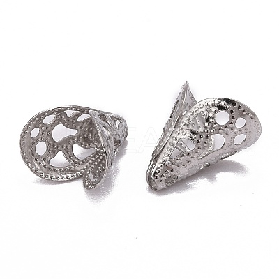 Non-Tarnish Apetalous 316 Surgical Stainless Steel Cone Bead Caps LS-X-STAS-M257-02-1