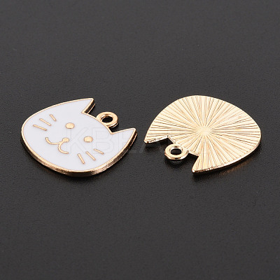 Alloy Enamel Pendants X-ENAM-S121-182D-1