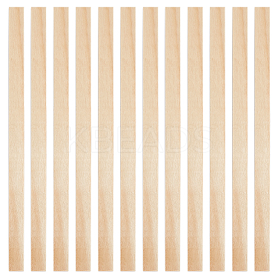 12Pcs Wood Craft Sticks AJEW-BC0010-05A-1