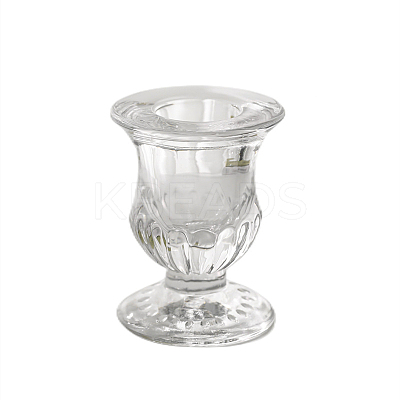 Glass Candlestick Holder CAND-PW0013-50A-1