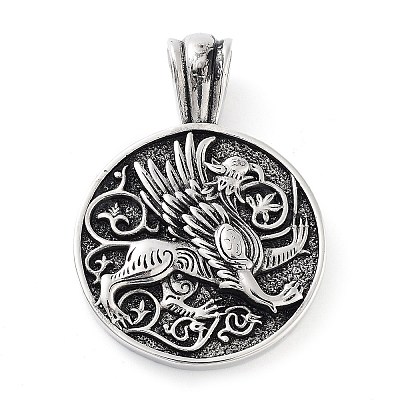 304 Stainless Steel Pendants STAS-R225-06AS-1