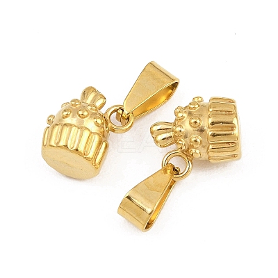 304 Stainless Steel Pendants STAS-B167-21C-G-1