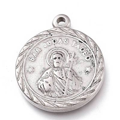 Non-Tarnish 304 Stainless Steel Pendants STAS-Z017-05P-1