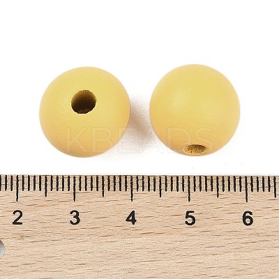 Wood European Beads WOOD-M014-01K-1