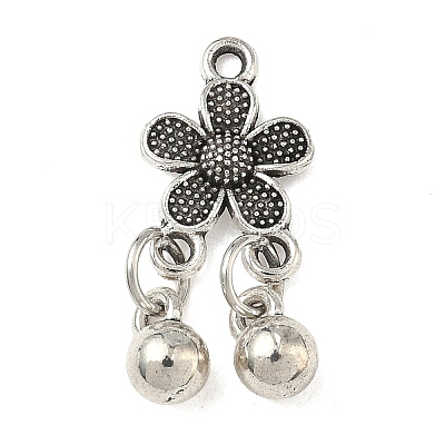 Tibetan Style Alloy Pendants FIND-H056-09AS-1