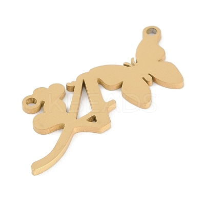304 Stainless Steel Pendants STAS-L279-002G-A-1