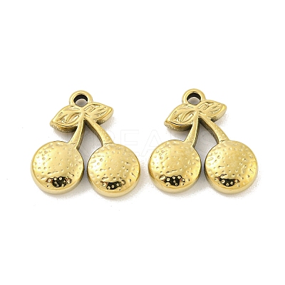 304 Stainless Steel Pendants STAS-P356-09G-1