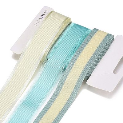 9 Yards 3 Styles Polyester Ribbon SRIB-A014-C03-1