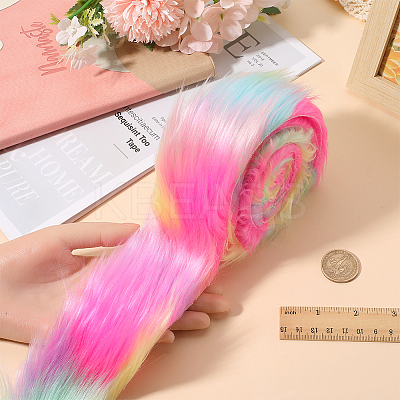 Artificial Wool Fabric for Christmas BJEW-WH0515-12C-1