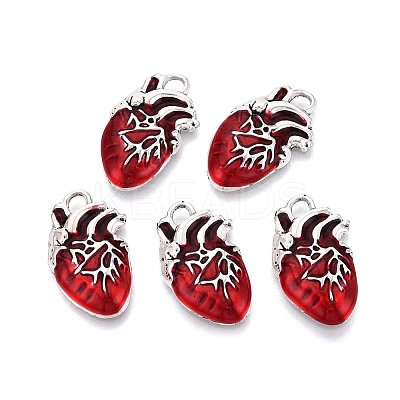 Alloy Enamel Pendants X-FIND-A021-04S-1