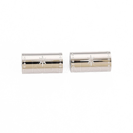Tarnish Resistant 304 Stainless Steel Beads STAS-S116-297P-1
