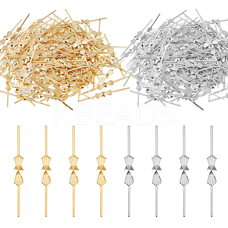 300Pcs 2 Colors Alloy Bowknot Buckles FIND-FH0009-85-1