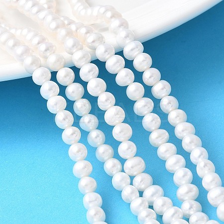 Natural Cultured Freshwater Pearl Beads Strands LS-PEAR-I007-07O-05A-1