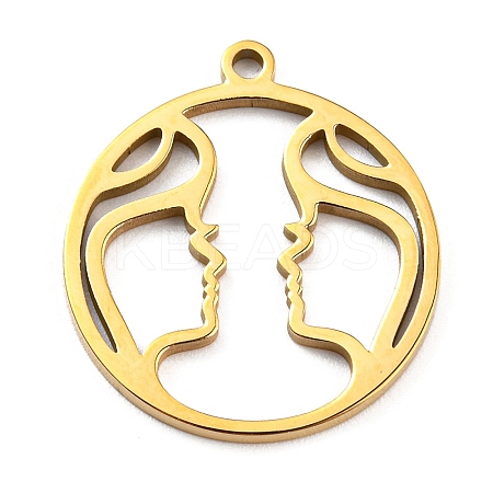 304 Stainless Steel Pendants LS-STAS-Z043-01C-1