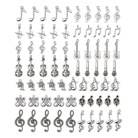 Tibetan Style Alloy Pendants FIND-I027-01AS-1