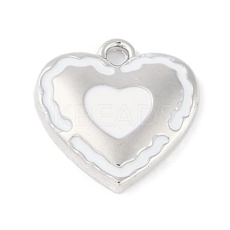 Rack Plating Alloy Enamel Charms PALLOY-F018-13P-02-1