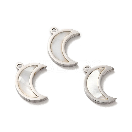 304 Stainless Steel Pendants STAS-A080-13P-1