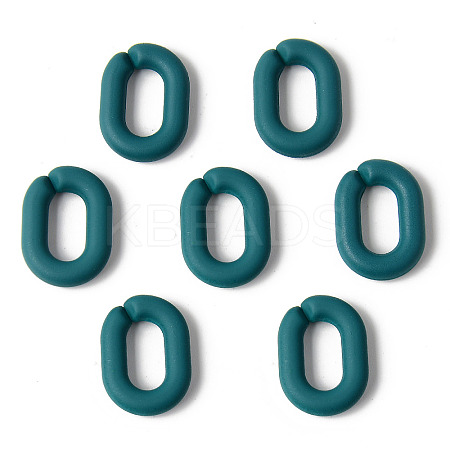 Rubberized Style Acrylic Linking Rings OACR-N011-005C-1
