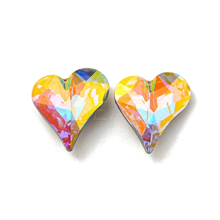 Glass Rhinestone Cabochons RGLA-M017-F02-202ST-1
