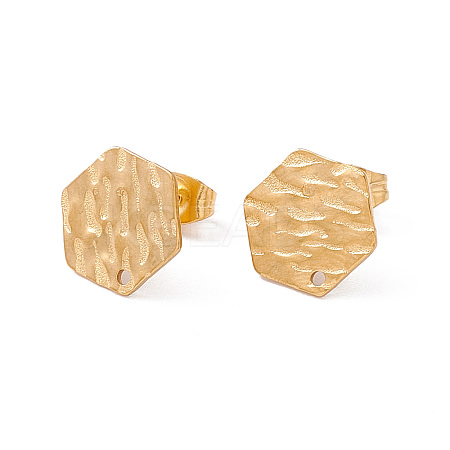304 Stainless Steel Stud Earring Findings LS-STAS-G270-02G-03-1
