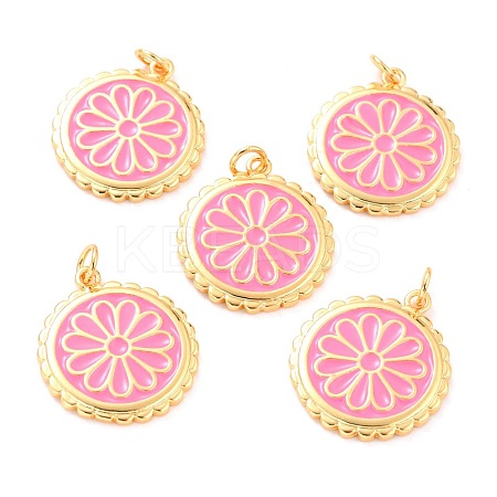 Real 18K Gold Plated Brass Pendants KK-L206-013G-05-1