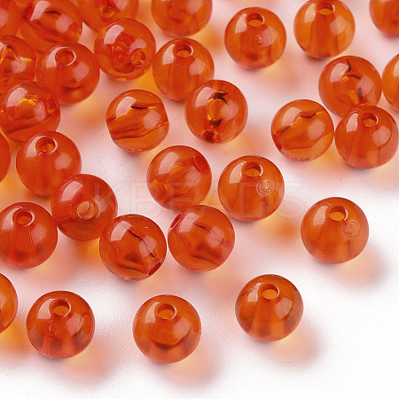 Transparent Acrylic Beads X-MACR-S370-A8mm-726-1