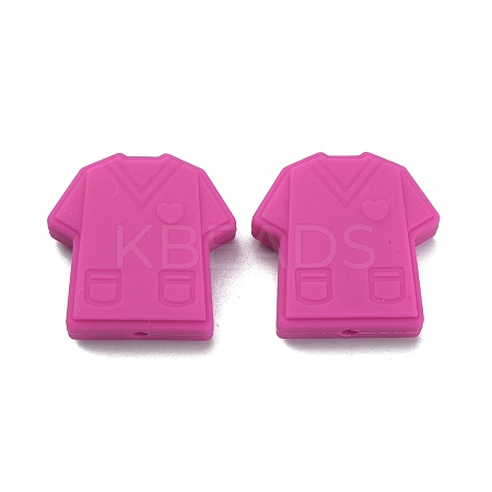 Food Grade Eco-Friendly Silicone Beads LS-FIND-WH0125-18D-1