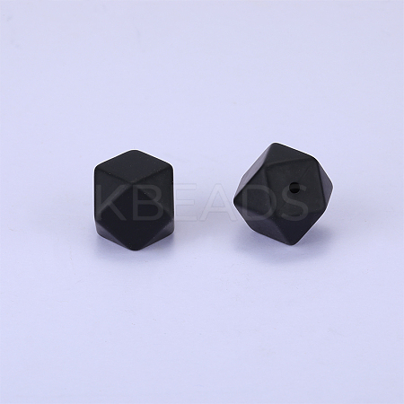 Hexagonal Silicone Beads SI-JX0020A-27-1