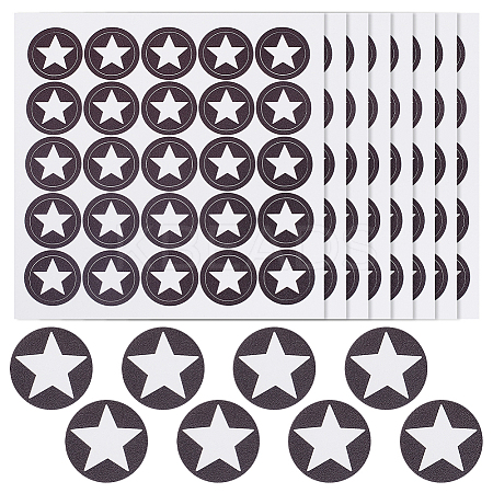 PVC Plastic Waterproof Stickers DIY-WH0386-18B-1