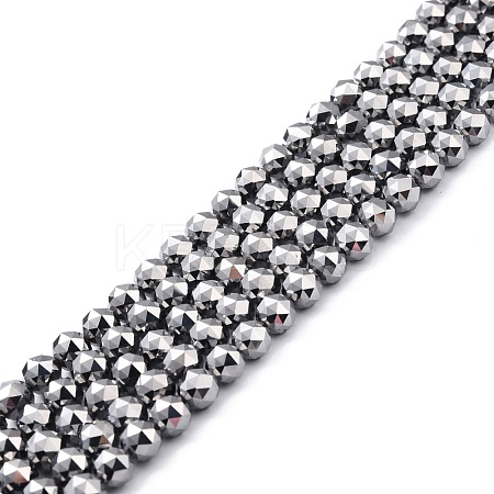 Terahertz Stone Beads Strands G-D461-13B-1