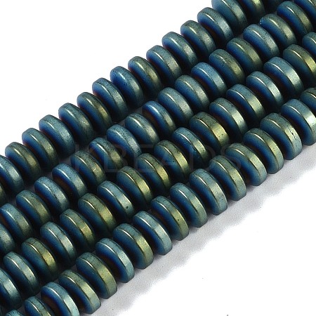 Electroplated Synthetic Non-magnetic Hematite Beads Strands G-E618-08A-1