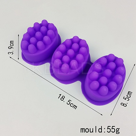 DIY Massage Bar Soap Silicone Molds SIMO-PW0001-002C-1